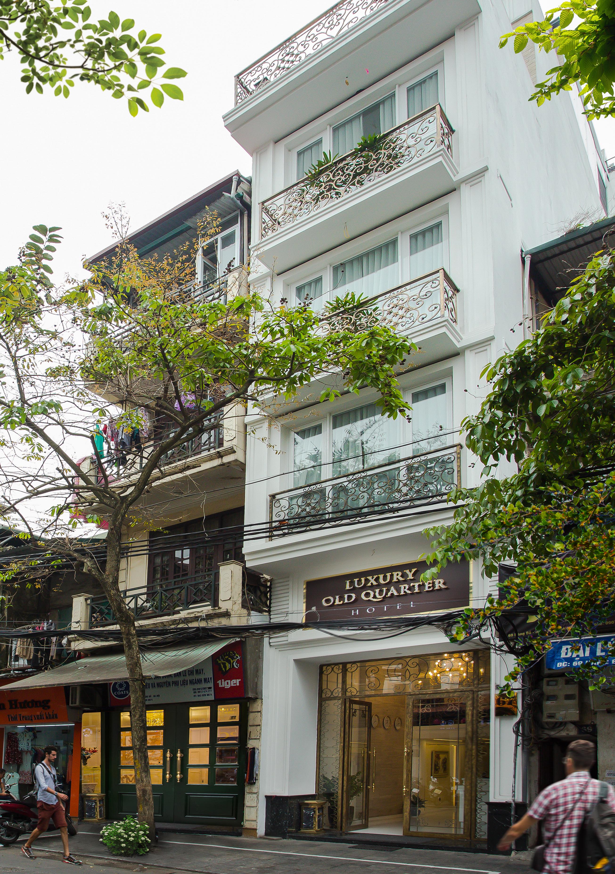 Luxury Old Quarter Hotel & Gym Hanoi Exterior photo
